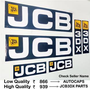 JCB LATEST Wrap for Car