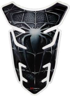 S.R Grafix SPIDER BLACK TANK PAID Bike Tank Pad