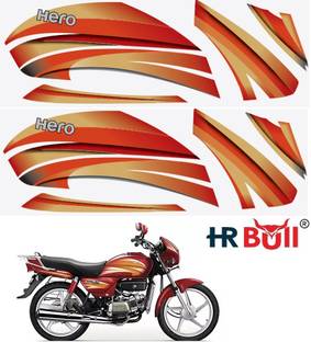 हर्बुल स्टीकर एंड डीकल स्टीकर साइड, मोटरसाइकल टैंक के लिए