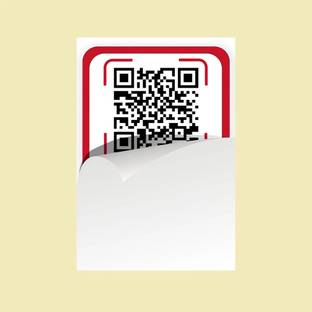 Emergency contact owner QR Emblem for Car