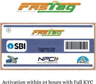 SBI FAST TAG FOR CAR Fastag for Car