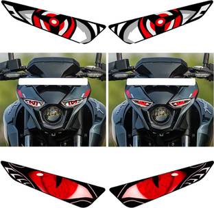 बीजीसी स्टीकर एंड डीकल स्टीकर मोटरसाइकल डिज़ाइन के लिए