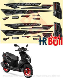 HRBull Sticker & Decal for Scooter
