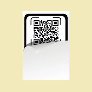 Emergency contact owner QR Emblem for Car