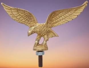 Golden Fox Emblem for Bike