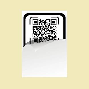 Emergency contact owner QR Emblem for Car