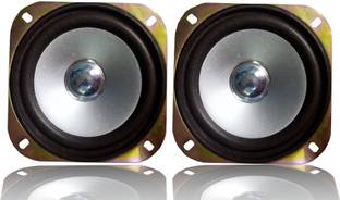 world voice worldvoice 4" Mini Woofers MID Range/High S35 Watts for Home Theater 2 Pcs Subwoofer