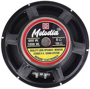 melodia Professional 10 Inch Woofer Speaker,8-16 Ohm, Stereo PA Sound System Professional 10 Inch Woofer Speaker Subwoofer