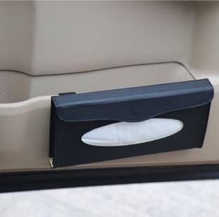 VOCADO E2O78529_Car Tissue Box Holder Black Vehicle Tissue Dispenser