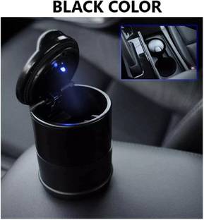 Mototrive Cylinder Shape Car Ashbin | Dustbin for Car Interior Use Car Trash Bin Bag