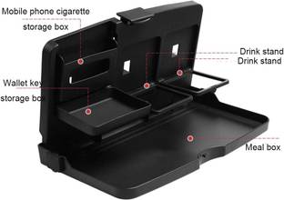 Supreno Car Backseat Tray Cup Holder Tray Table