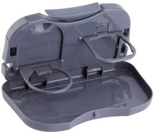 Quiker mart EXPANDABLE INTERIOR STORAGE TRAY WITH CUP HOLDER SECTION – TRAYMAX-PLUS Cup Holder Tray Table
