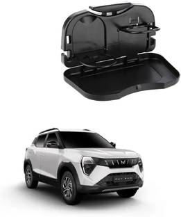 AutooNation Car Interior Storage Foldable MealDrink CupTray Backseat for Mahindra XUV 3XO Cup Holder Tray Table