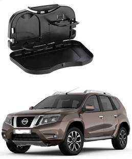 AutooNation Car Interior Storage Foldable MealDrink CupTray Backseat for Nissan Terrano Cup Holder Tray Table