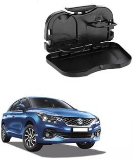 AutooNation Car Interior Storage Foldable MealDrink CupTray Backseat for Nexa Baleno 2022 Cup Holder Tray Table