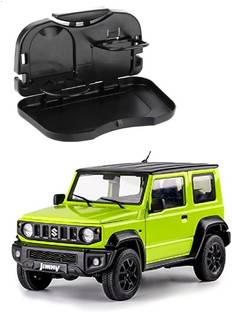 AutooNation Car Interior Storage Foldable MealDrink CupTray Backseat for Maruti Suzuki Jimny Cup Holder Tray Table