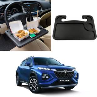 Oshotto (FT-05) Car Steering Wheel Desk with Pen Holder Food Table Laptop For Fronx Cup Holder Tray Table