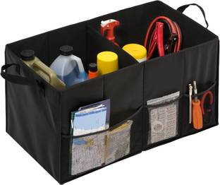 BlackBoxes Foldable Organizer for Car, Automotive Consoles & Trunk Organizer