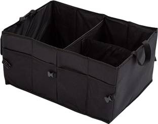 zvonko Trunk Organizer And Storage Suv Foldable Multi-Compartment Car Storage Box Trunk Organizer