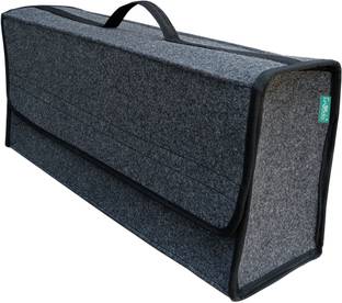 Freddo Car Trunk Organiser Boot Storage Utility Tool Bag - RACTANGLE-Black Color Trunk Organizer