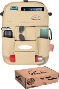 WolkomHome ?Car Organizer Back Seat Beige 1 Trunk Organizer