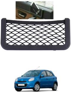 Suprozo Car Interior Net Pocket Jali Mobile Key Holder for Micra Visor Pouch