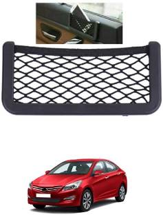 Suprozo Car Interior Net Pocket Jali Mobile Key Holder for Verna Fluidic Visor Pouch