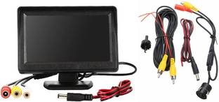 ModifyStyle Combo TFT LCD 4.3inch Display + Reverse Parking Camera for All Cars Black LCD