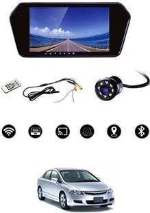 MATIES 8 LED Camera With 7Inch BT Full Touch Button Screen For Car Black LED