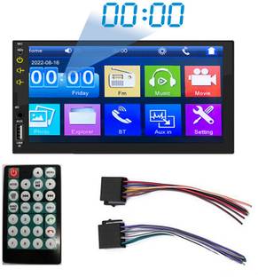 MATIES Player MP3/ mp4/mp5/USB/ FM Player/Bluetooth & Mirror link car Stereo Black LCD
