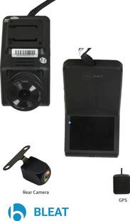 BLEAT Dashcam with 4G LTE |WIFI |GPS |G-Sensor |WIFI Hotspot-Free HARD WIRE KIT Black LED