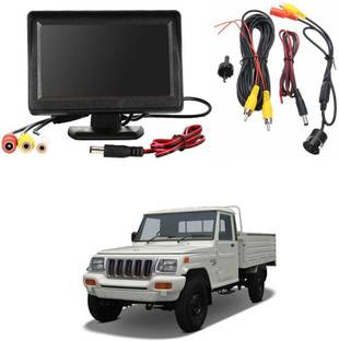 ModifyStyle 4.3inch Display + Parking Camera for Bolero Pickup (2008 to 2011) Black LCD