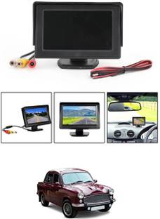 MATIES 12V/4.3 inch High resolution Color TFT LCD Car Monitor For All Cars Black LCD Black LCD