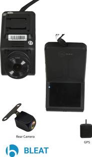 BLEAT 4G Dashcam with 4G LTE, WIFI,GPS,G-Sensor,WIFI Hotspot-Free HARD WIRE KIT Black LED