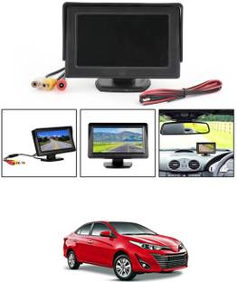 monolive Universal Car Dashboard 4.3Inch TFT Display LCD Monitor Screen-326 Black LCD