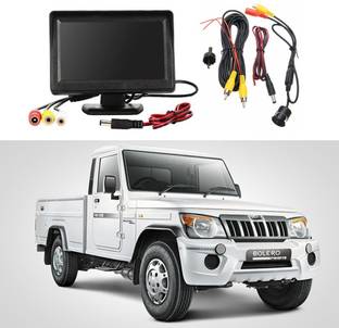 ModifyStyle 4.3inch Display + Parking Camera for Bolero Pickup (2012 to Present) Black LCD