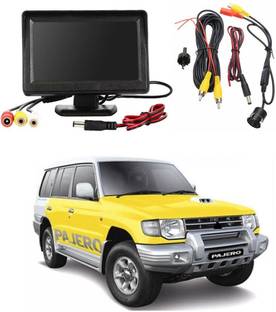 WheelCore 4.3inch Display + Reverse Camera for Mitsubishi Pajero (2002 to 2012) Black LCD