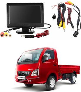 WheelCore 4.3inch Display + Reverse Camera for Tata Super Ace Black LCD