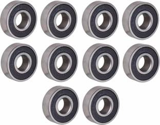 Powerr 696-2rs 6x13x5mm Miniature Ball Bearing (Pack Of 10) Wheel Bearing