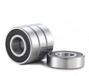Garg overseas 6205 2RS 4pcs Rubber Sealed Bearings (ID=25mm, OD=52mm, Width=15mm) Wheel Bearing