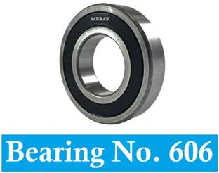 Sauran Pack Of 2 606 Bearing With Inner 6MM And Outer 17MM Size Wheel Bearing