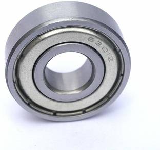 Zubsha enterprises 6201ZZ Ball Bearing, (5PICS) Double Metal Sealed Deep Groove Bearings 7x19x6mm Wheel Bearing