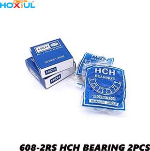 HOXIUL HCH 608-2RS-Double Shielded Miniature Ball Bearing (Pack of 2) For Power Tools Wheel Bearing