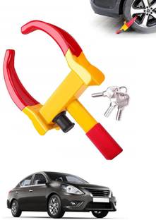 monolive Heavy Duty Anti Theft Wheel Lock With Two Key Universal For Car 252 Wheel Lock