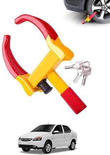 monolive Heavy Duty Anti Theft Wheel Lock With Two Key Universal For Car 151 Wheel Lock