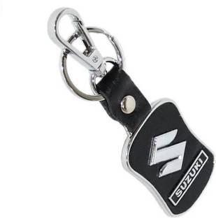 TAG3 Suzuki Car Leather & Metal Logo Key Chain