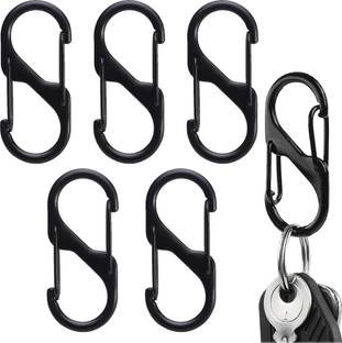 PALAY Dual Hook S Carabiners, Quick Release Design, Heavy-Duty Zinc Alloy, Versatile Locking Carabiner