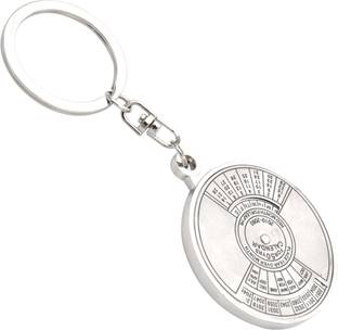Brighton Compass Date Perpetual With Calendar Up-To 50 Years Key Chain
