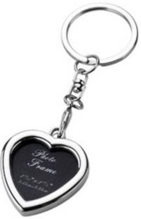 Madhuraj Heart Shaped Photo frame Key Chain