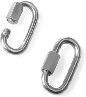 Fitcozi High Quality 10mm Screw Locking Carabinar Hook Locking Carabiner